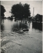 Seymour Flood, 1942, bandstand on right, looking east down Depot Street